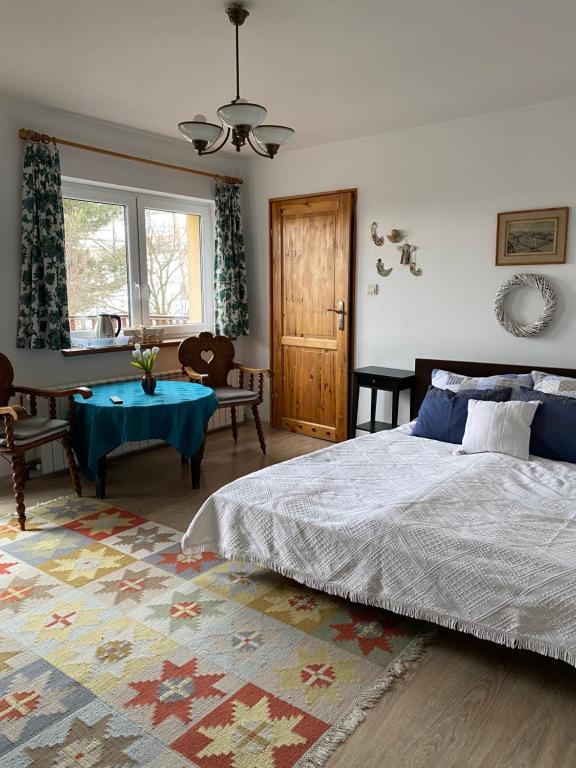 En eller flere senge i et værelse på Istebna715