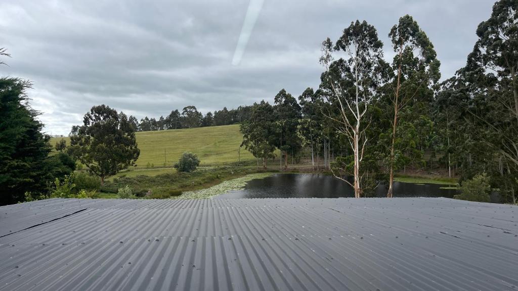 Paysage naturel près de la ferme