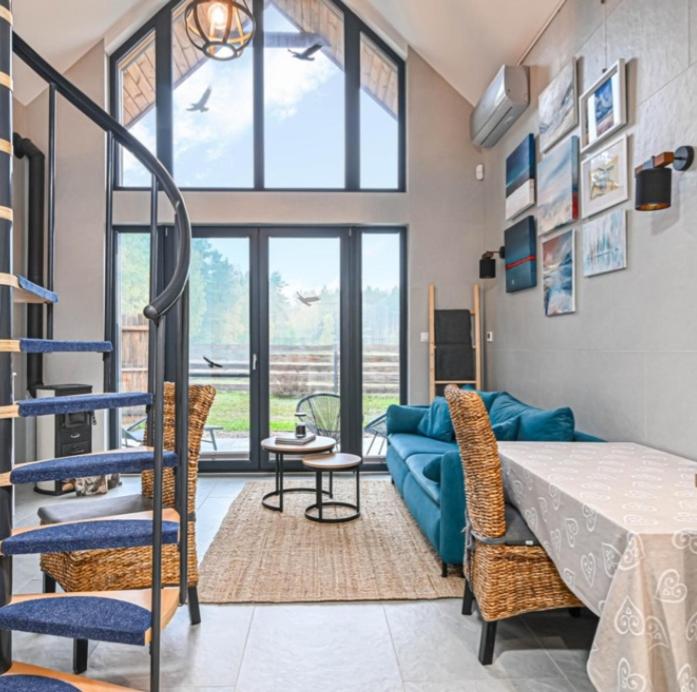 Posezení v ubytování Stark House Gallery