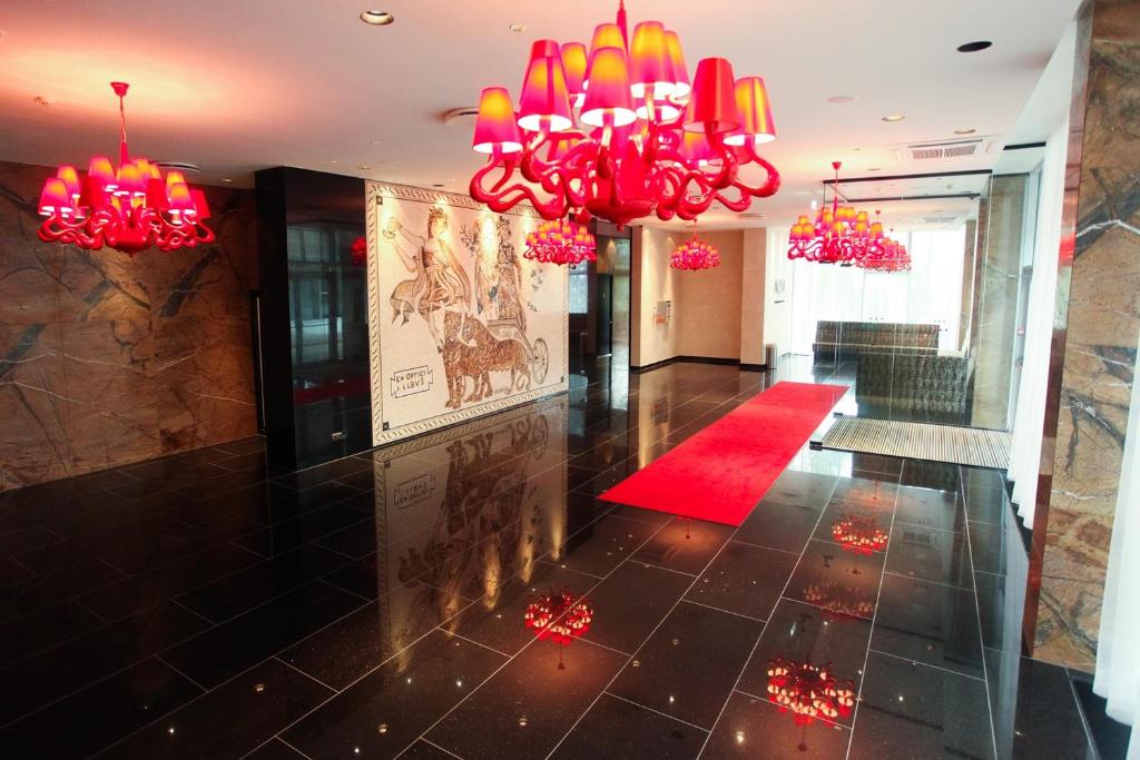 Posezení v ubytování Aqva Hotel & Spa
