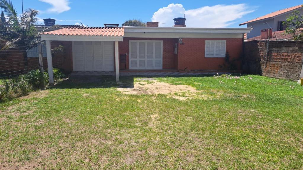 Bygningen som feriehuset ligger i