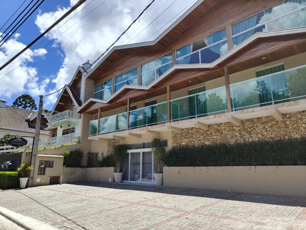 Bygningen som hotellet ligger i