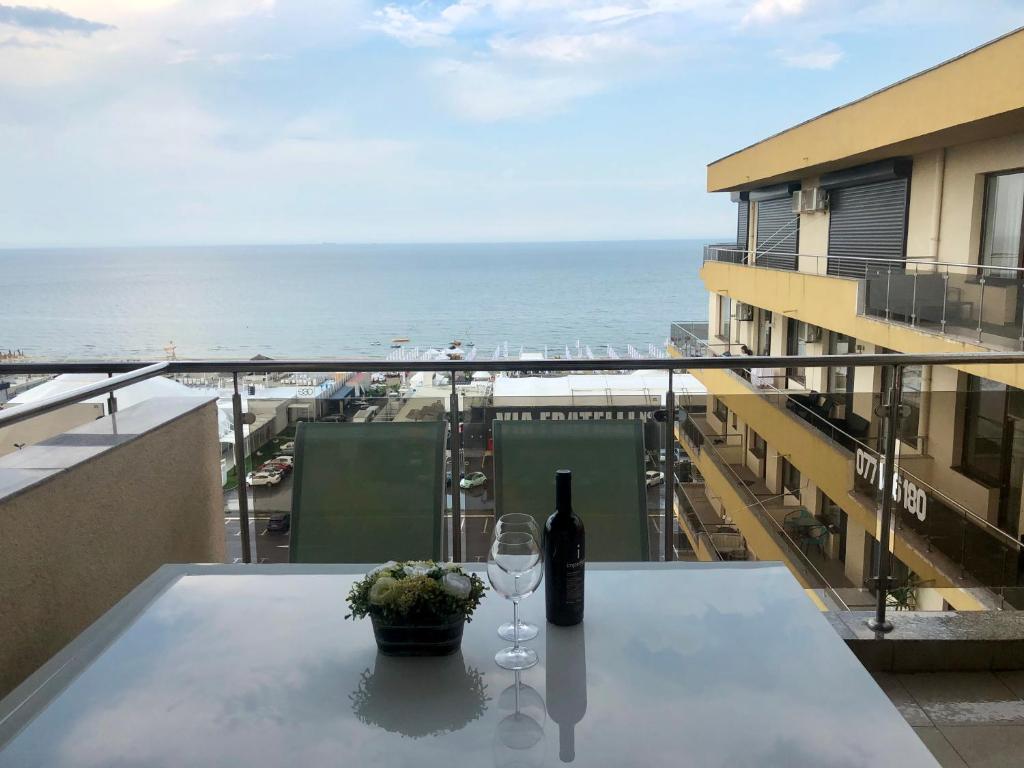 En balkon eller terrasse på Summerlad Mamaia Beach