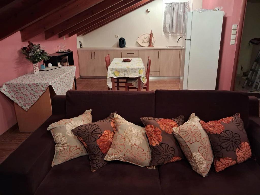 Kuchyň nebo kuchyňský kout v ubytování Chaido's attic