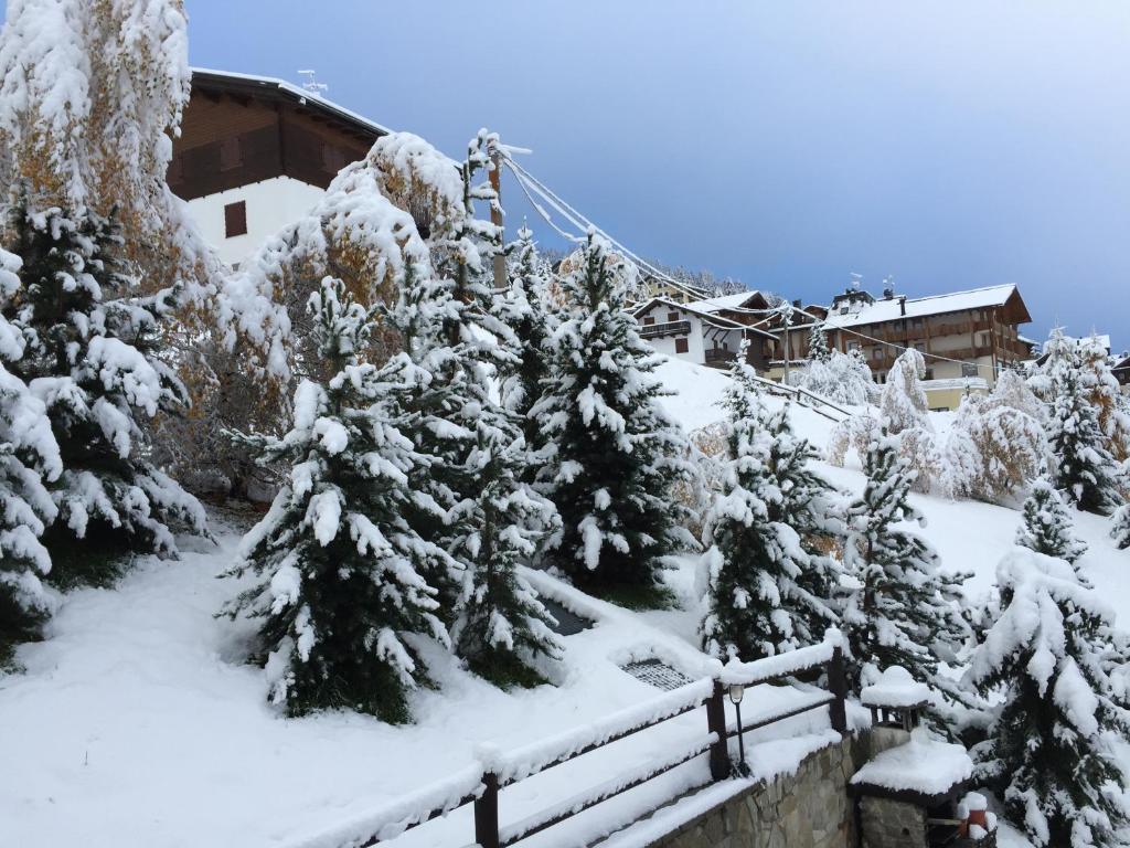 Casa Urbani during the winter