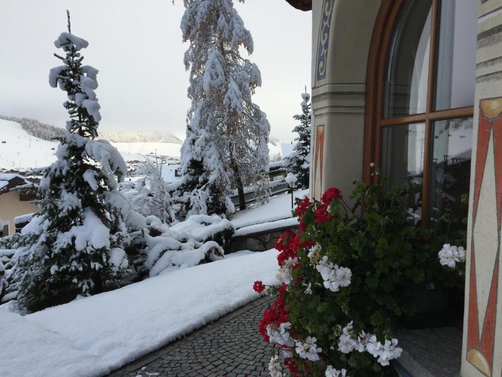 Casa Urbani during the winter