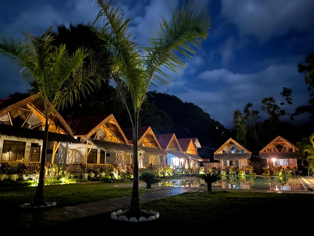 En have udenfor Hotel Tulumayo Lodge