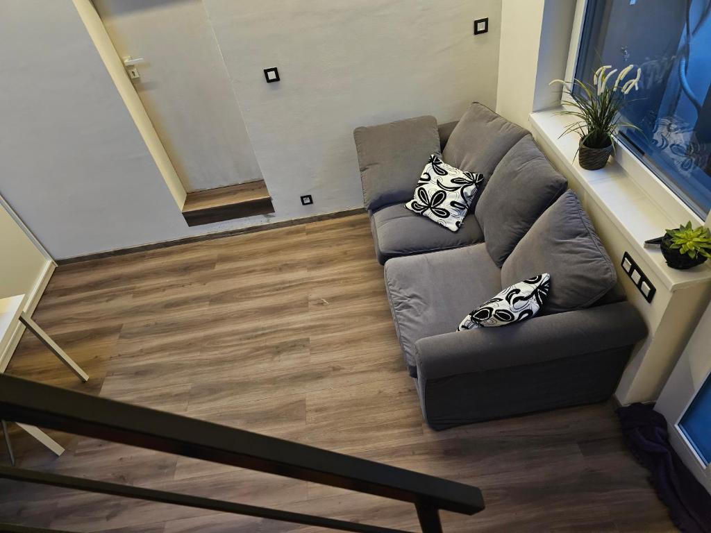 Et opholdsområde på Ubytování Městská hora Beroun