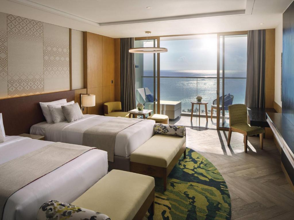 Phòng Deluxe 2 Giường Đơn Nhìn Ra Biển