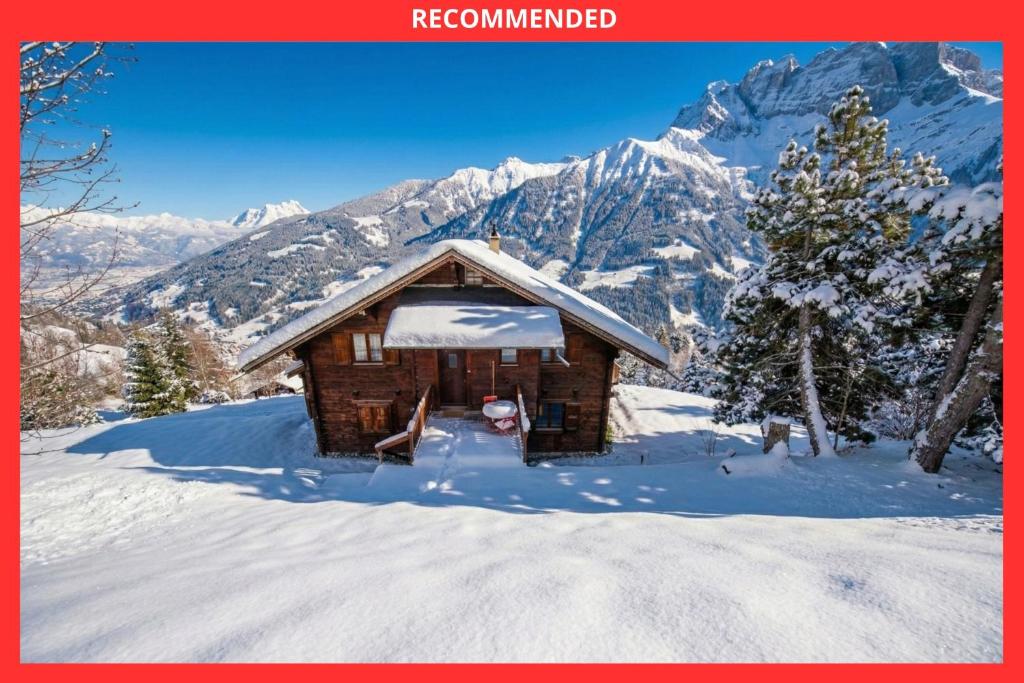 Το L'observatoire des Alpes, les Crosets τον χειμώνα