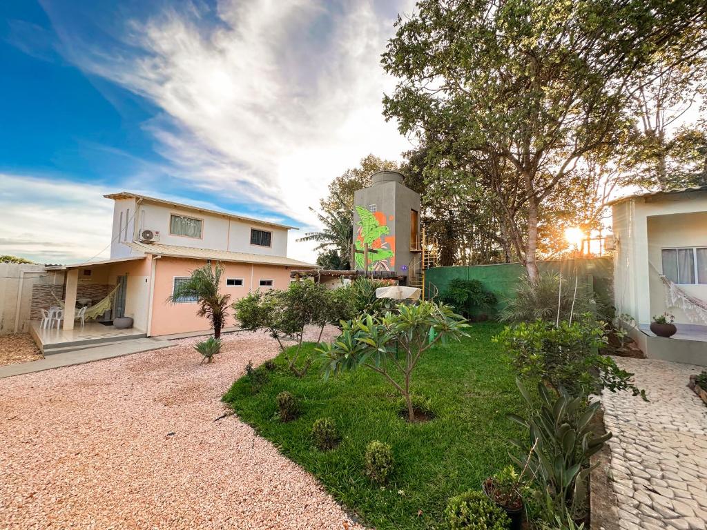 Zahrada ubytování Pousada das Marias