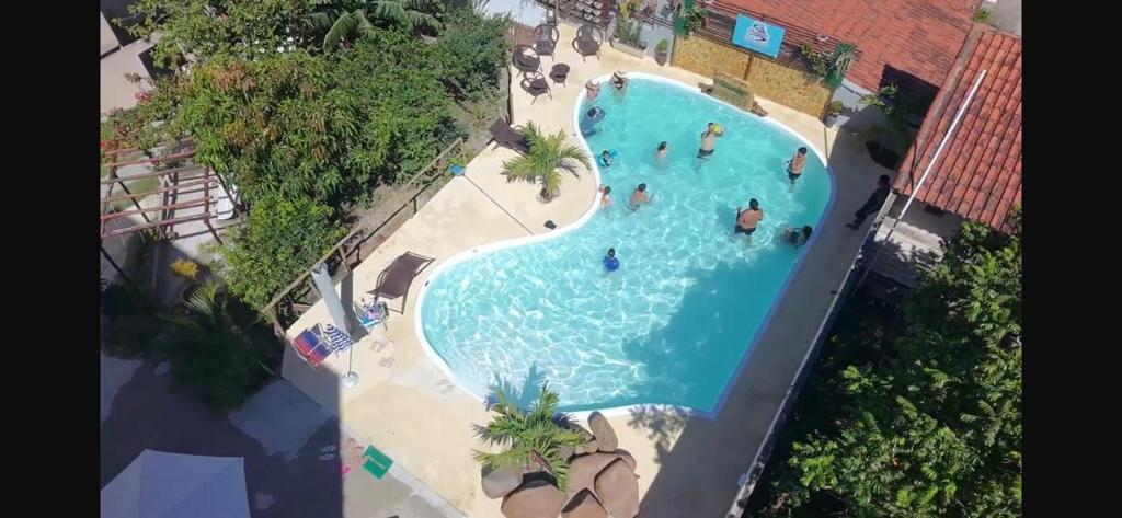 Swimmingpoolen hos eller tæt på Suíte 4 Caminho do Mirante