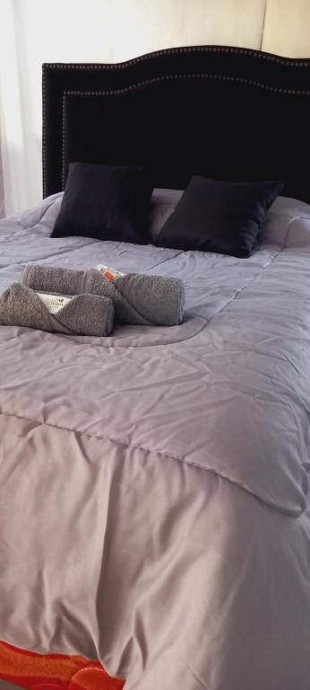 En eller flere senge i et værelse på Lo de Nor - Refugio de Montaña