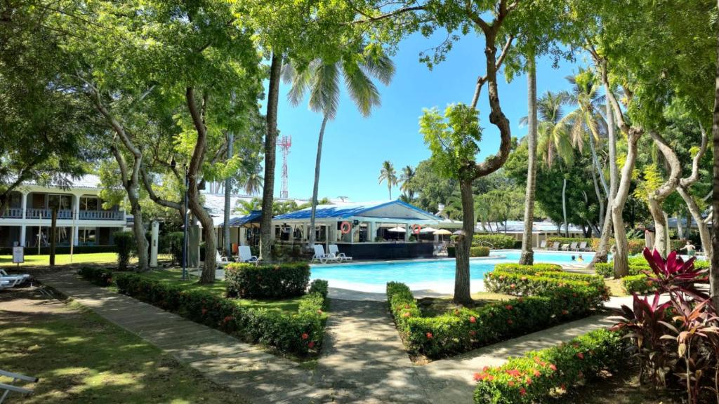 Zahrada ubytování Puerto Azul Hotel