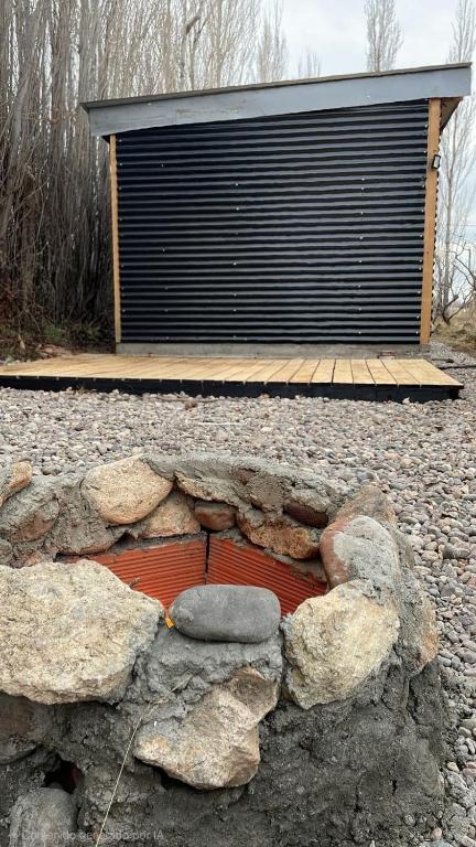 Mini cabaña acogedora en entorno natural