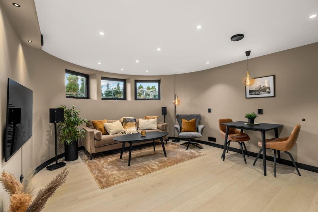 Et opholdsområde på Grand Junior Suite