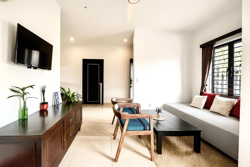 Et tv og/eller underholdning på Canopy Family Villa