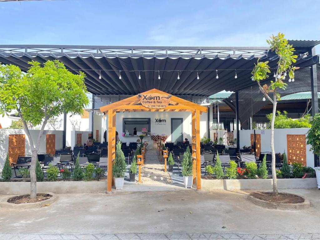 Bygningen som hotellet ligger i