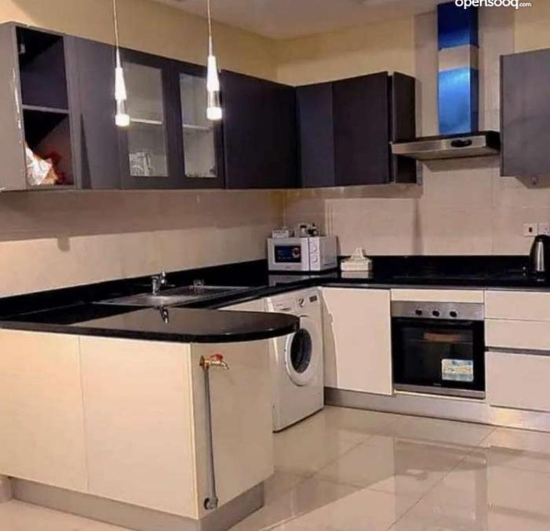 Kuchyň nebo kuchyňský kout v ubytování Palmera Residence