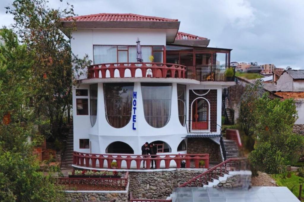 Bygningen som bed and breakfast-stedet ligger i