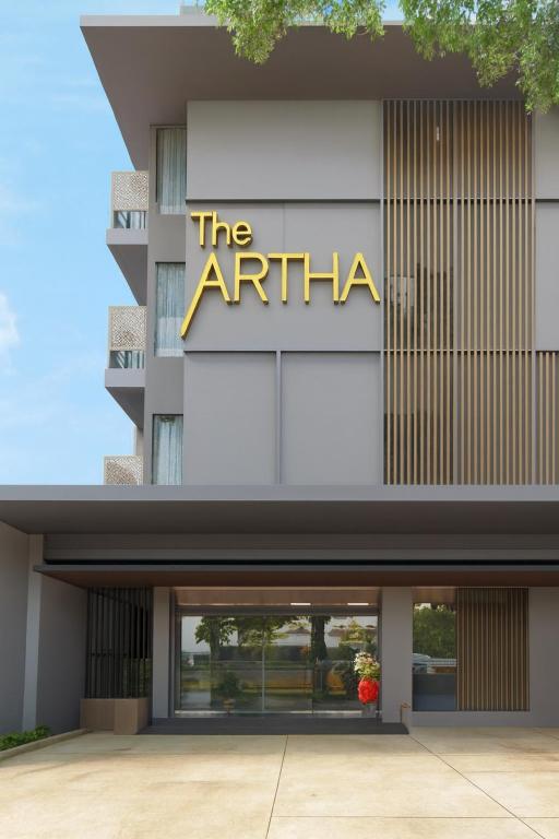 a rendering of the entrance to the apartment building at The Artha - Bandung in Bandung