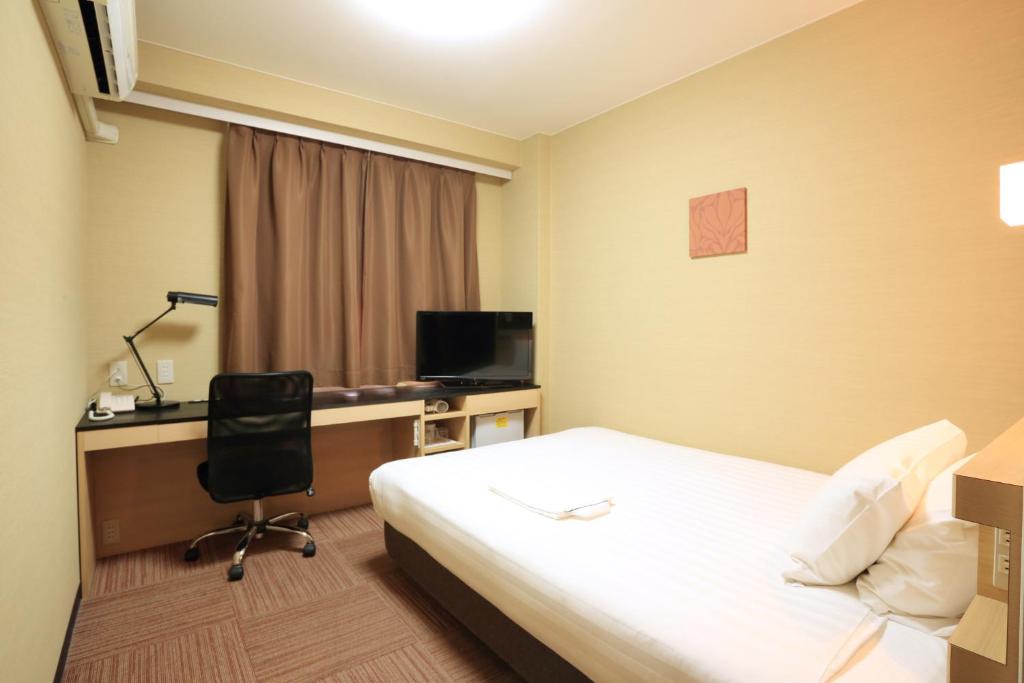 Et tv og/eller underholdning på Smile Hotel Otsu Seta - Vacation STAY 00116v