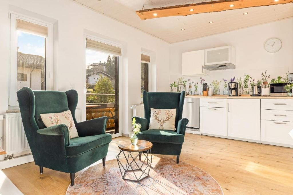 Køkken eller tekøkken på Haus Marienblick