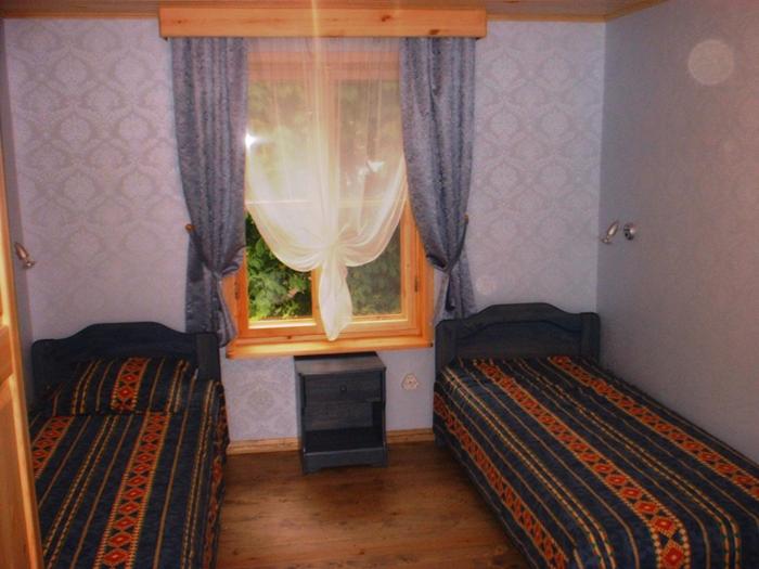 Postel nebo postele na pokoji v ubytování Udumäe Holiday Farm