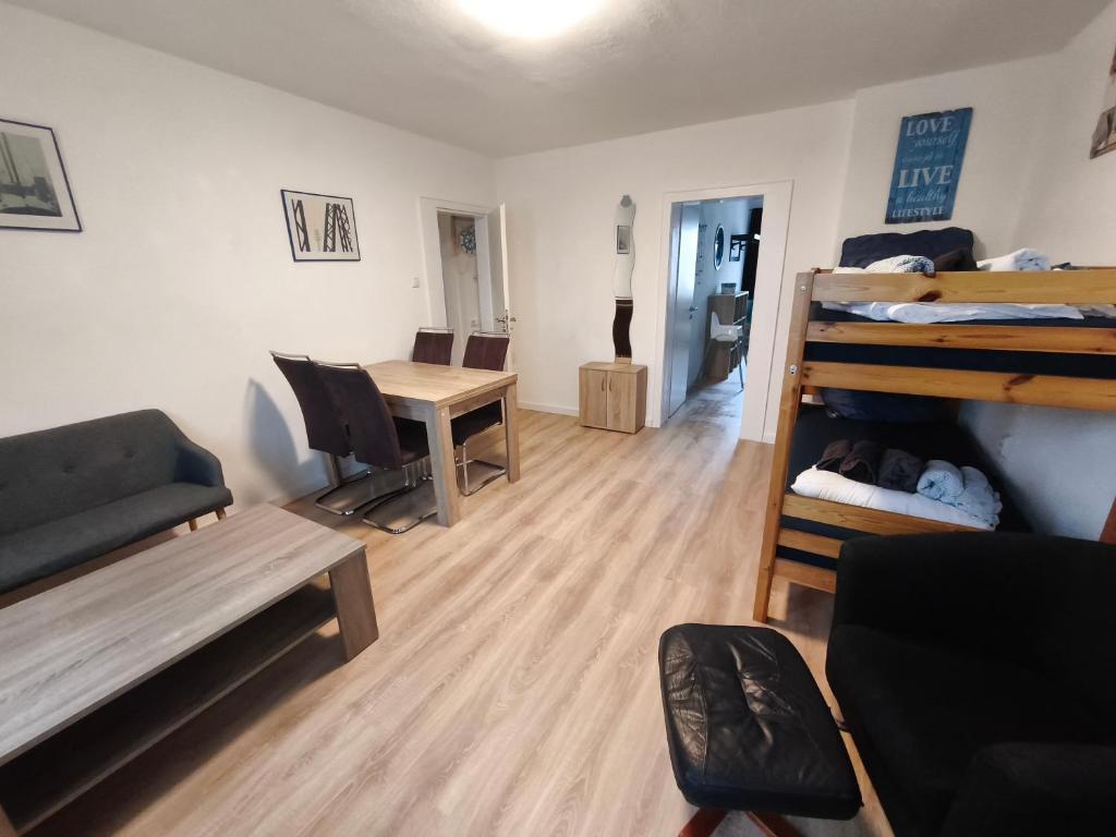 Posezení v ubytování Ferienwohnung Maritim mit E-Bike Verleih