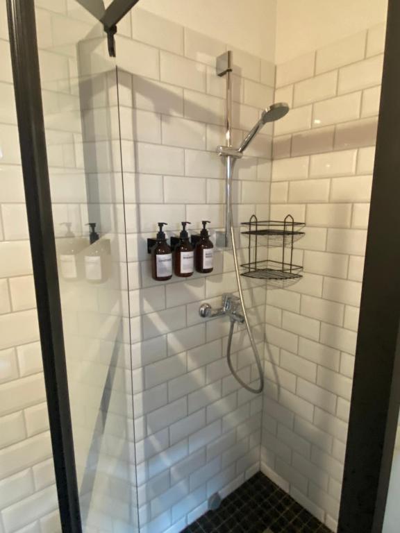 Et badeværelse på SecondHomeViljandi Apartment