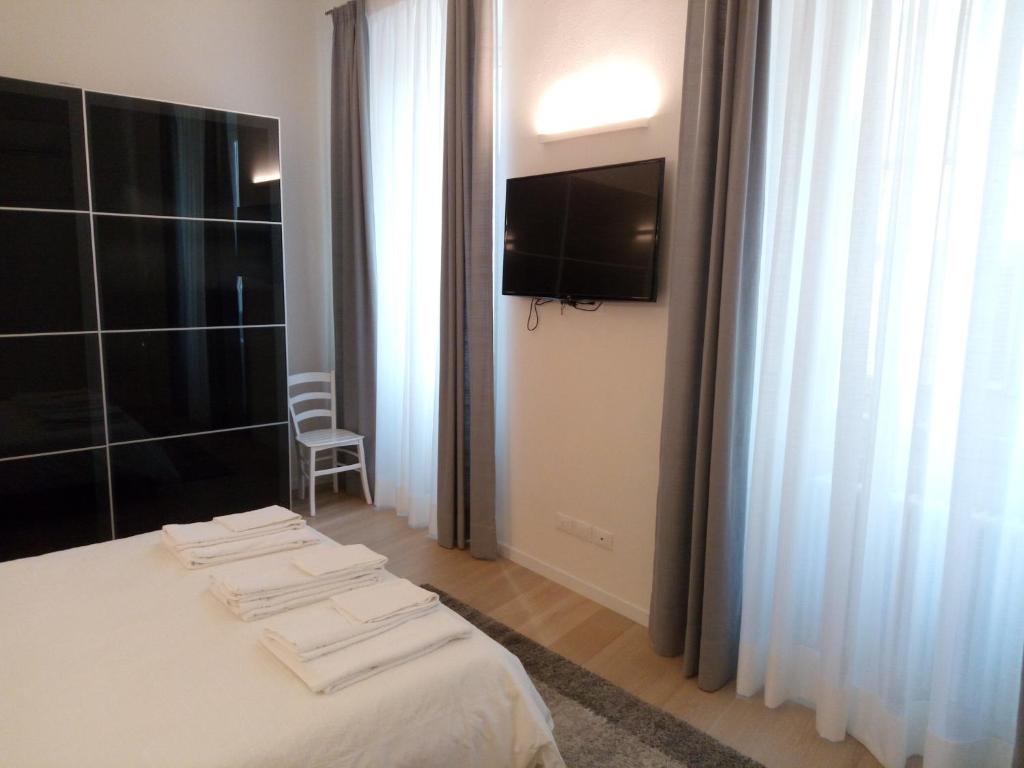 Posteľ alebo postele v izbe v ubytovaní Opera 19 Luxury Apartment