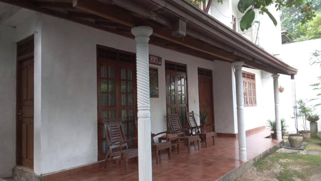 Bygningen som landstedet ligger i