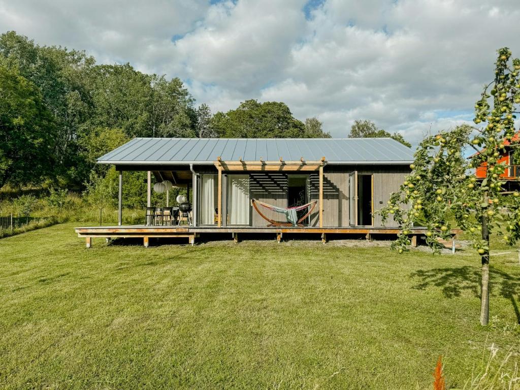 En have udenfor Modern Mini-Villa With Lake View On Bryggholmen