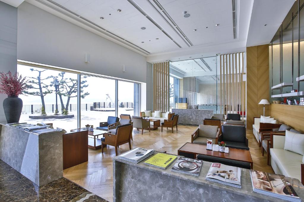 Posezení v ubytování Hotel Hyundai by Lahan Mokpo