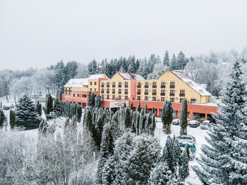 Hotel Narád v zimě