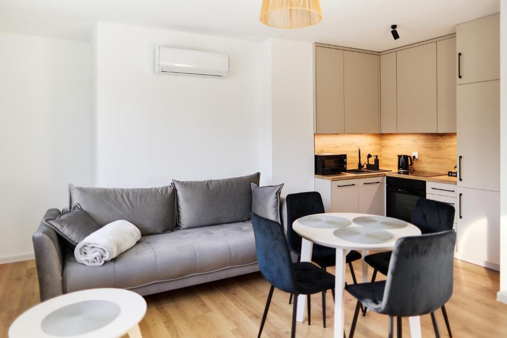 Køkken eller tekøkken på Park & Town Apartment