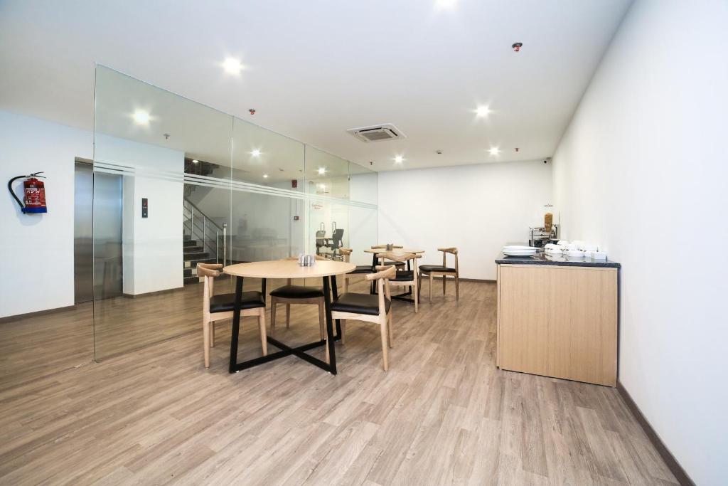 Køkken eller tekøkken på Hotel O Elite