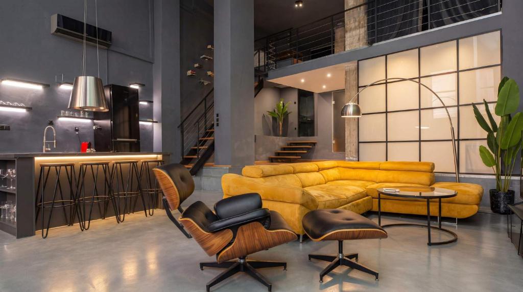 The Atrium Loft Industrial Chic Redefined