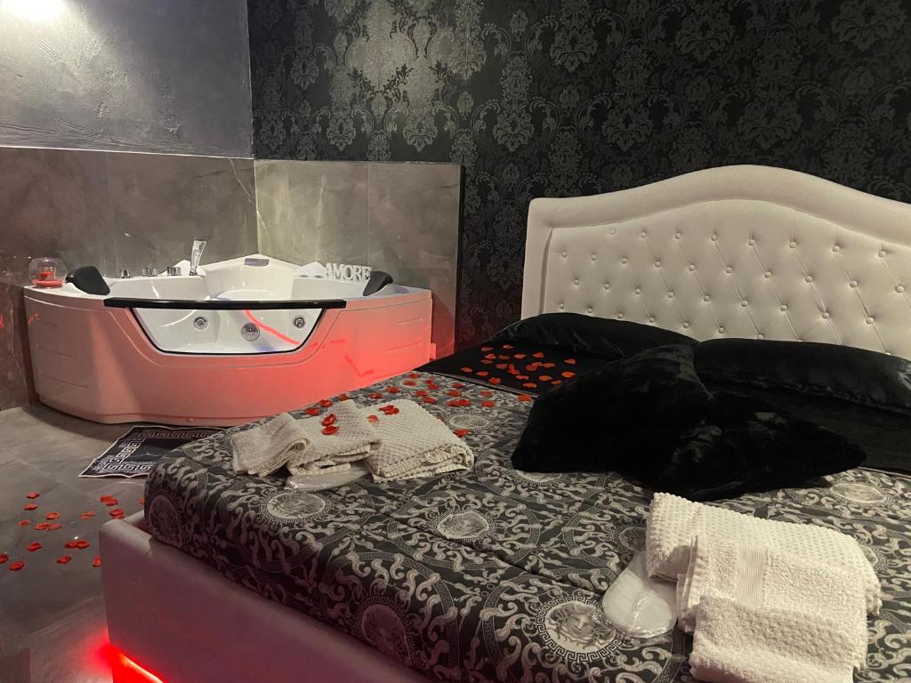 Ένα μπάνιο στο Dream House Luxury