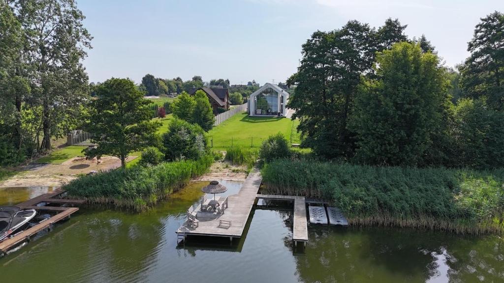 Naturlandskabet i nærheden af villaen