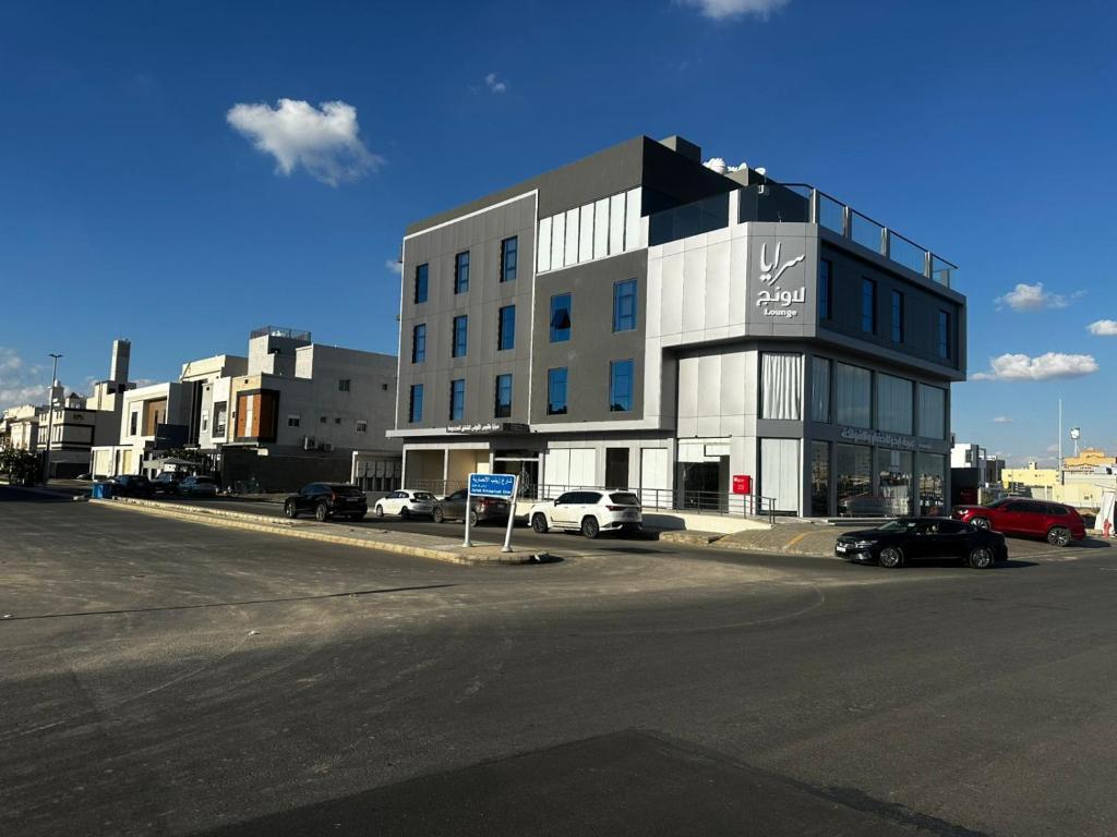 Bygningen som lejlighedshotellet ligger i