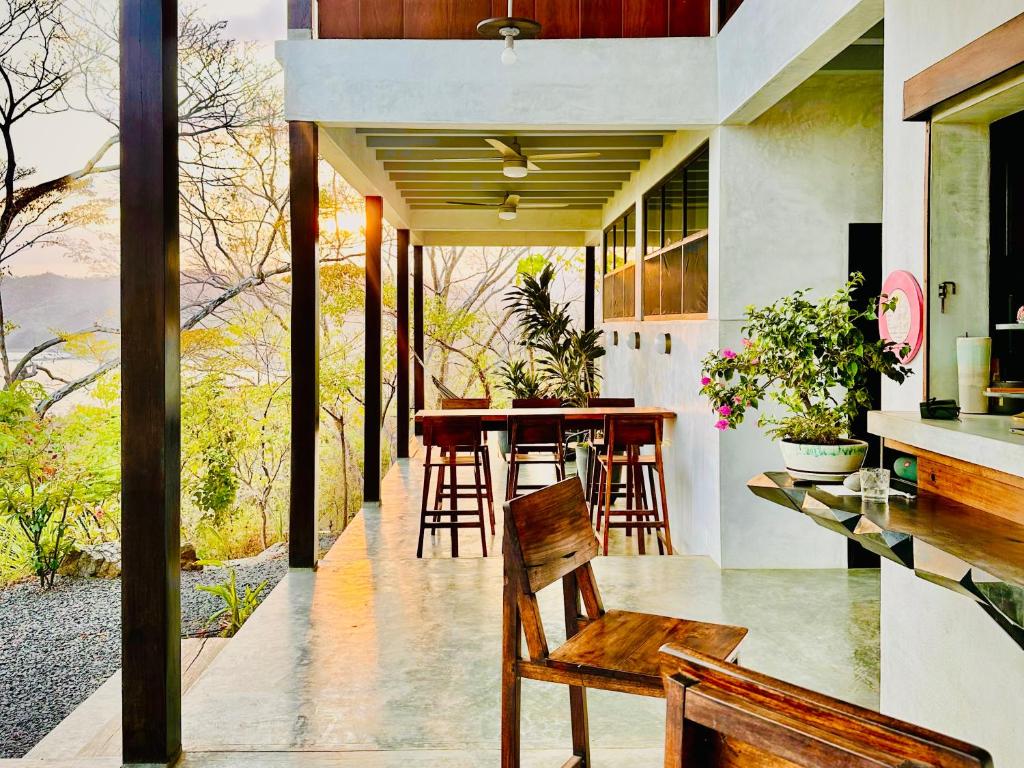 Balkón nebo terasa v ubytování The Hill Panama