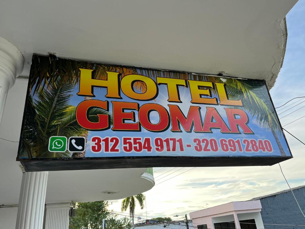 Chứng chỉ, giải thưởng, bảng hiệu hoặc các tài liệu khác trưng bày tại Hotel Geomar