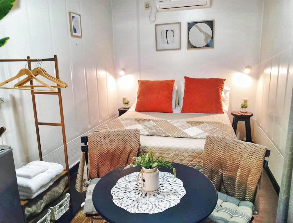 Posezení v ubytování Entre Palmeras y Lavandas