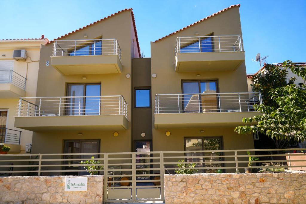 Bygningen som lejlighedshotellet ligger i