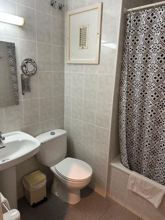 Phòng tắm tại Hotel Norai