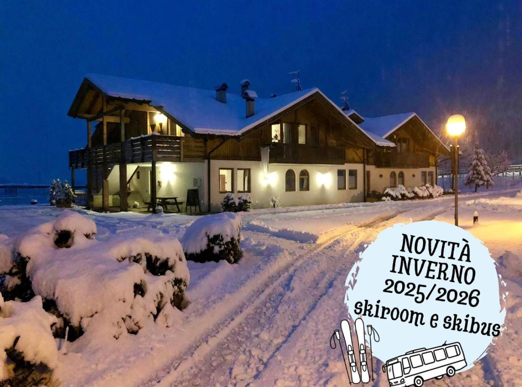 Agriturismo Fantelli Nicola om vinteren