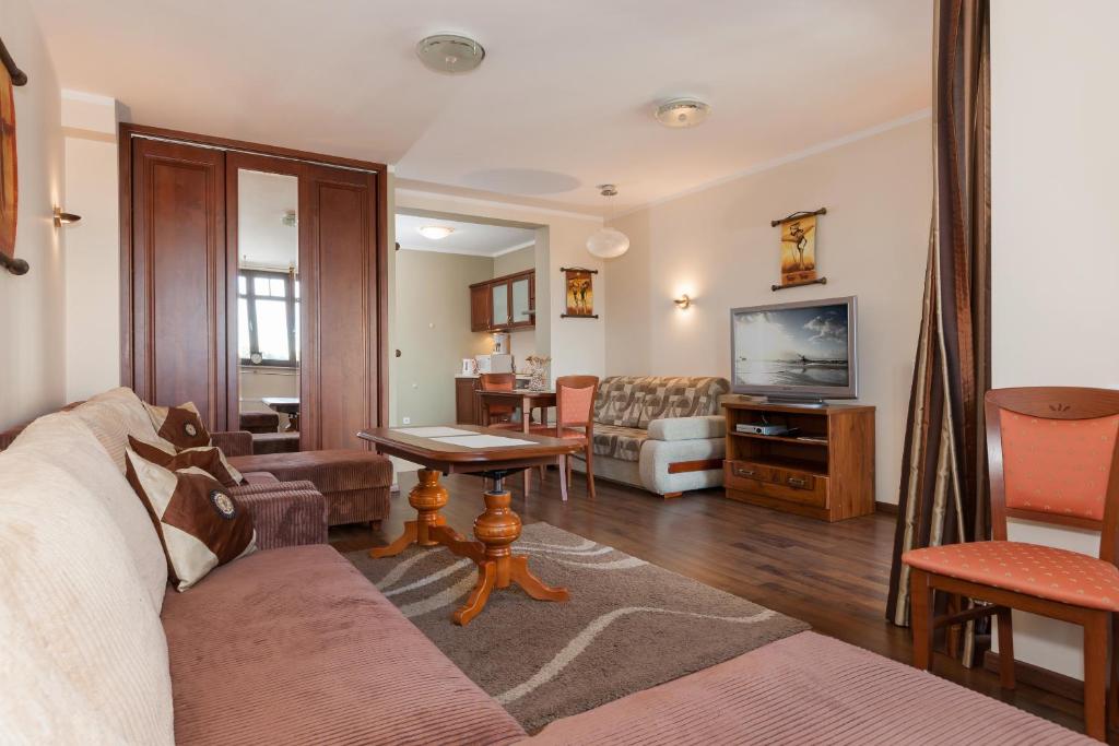 Posedenie v ubytovaní Apartamenty Pod Orłami by Noclegi Renters