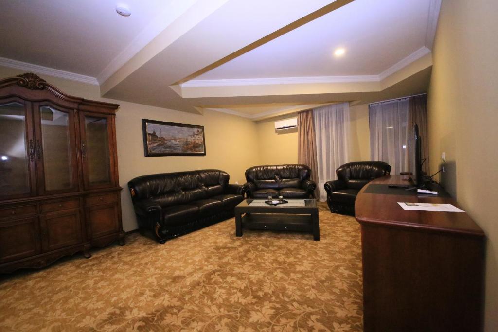 Posezení v ubytování Borjomi Palace Health & Spa Center