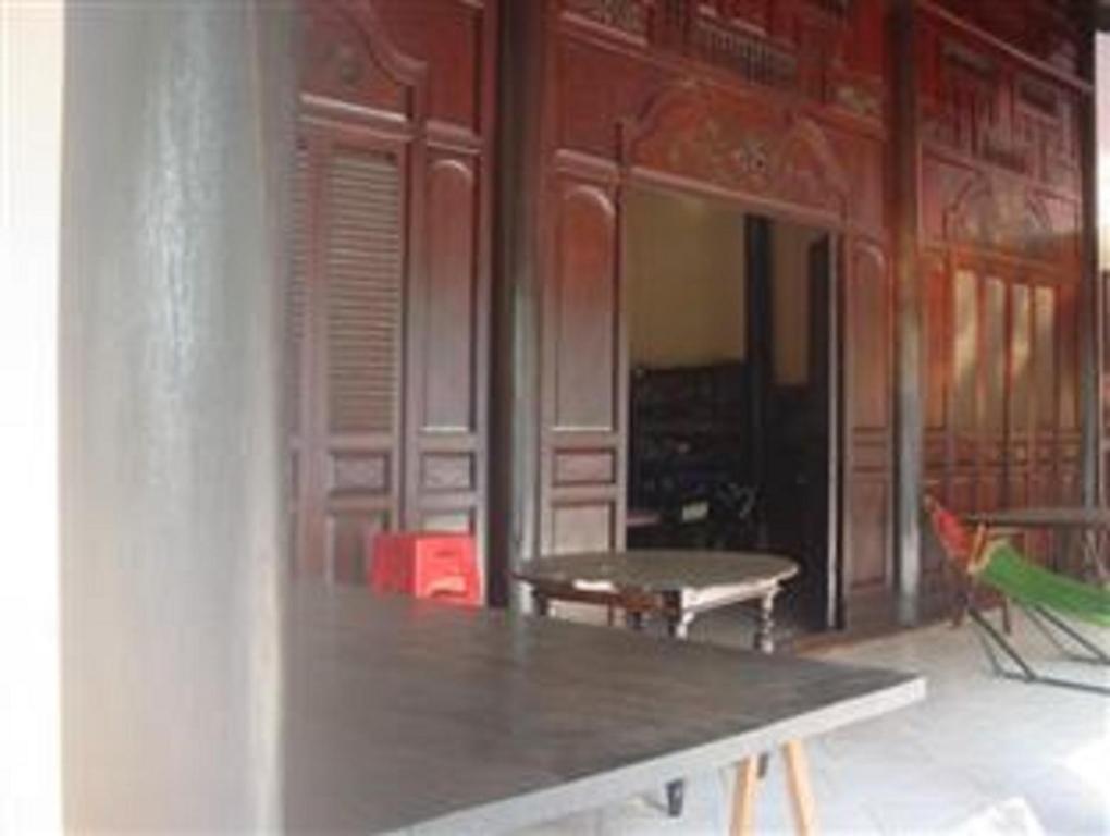 Sân trong/khu vực ngoài trời tại Chau Doc Homestay